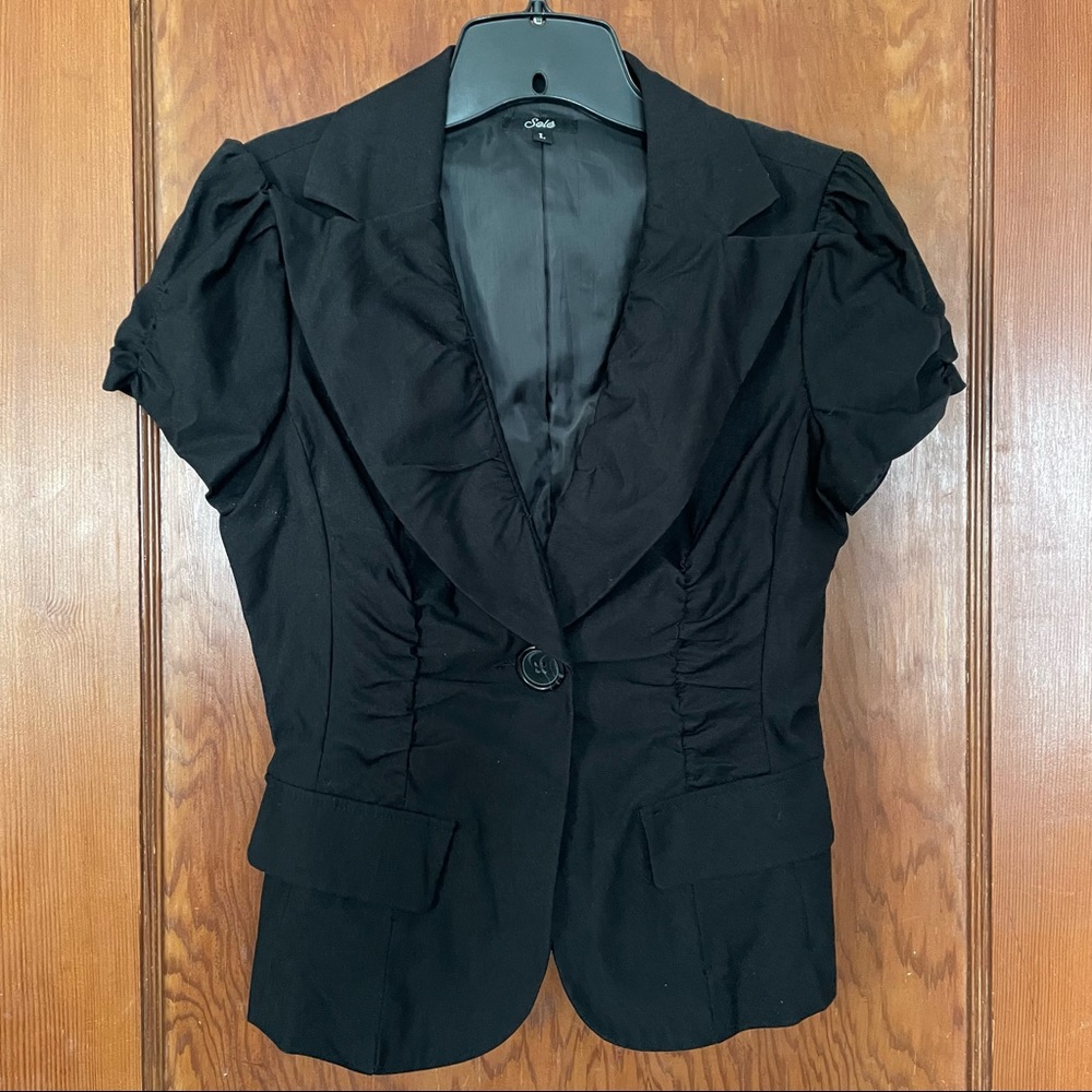 Cap sleeve jacket